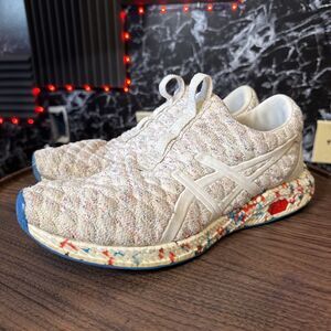 Size 11 - ASICS HyperGEL-Kenzen White/Blue/Red